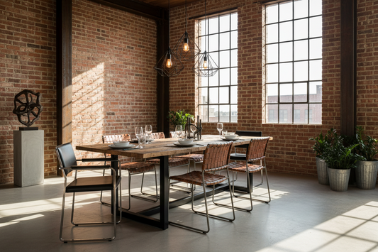 Rugged & Refined: 5 Industrial Dining Tables to Transform Your Space