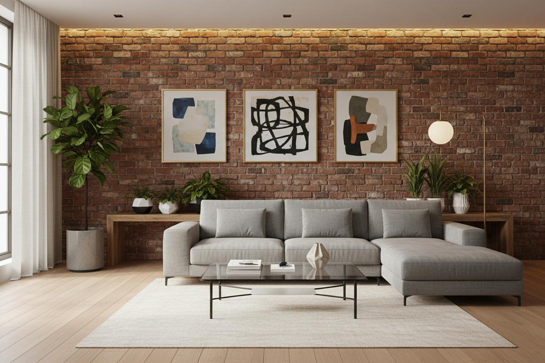 Rustic Charm Meets Modern Elegance: Brick Wall Inspirations
