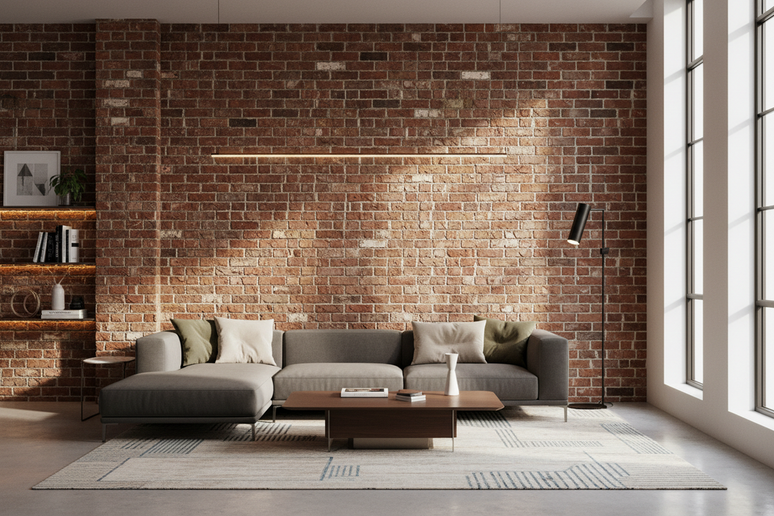 Rustic Masonry Elements: Sophisticated Brick Wall Applications for Contemporary Interiors