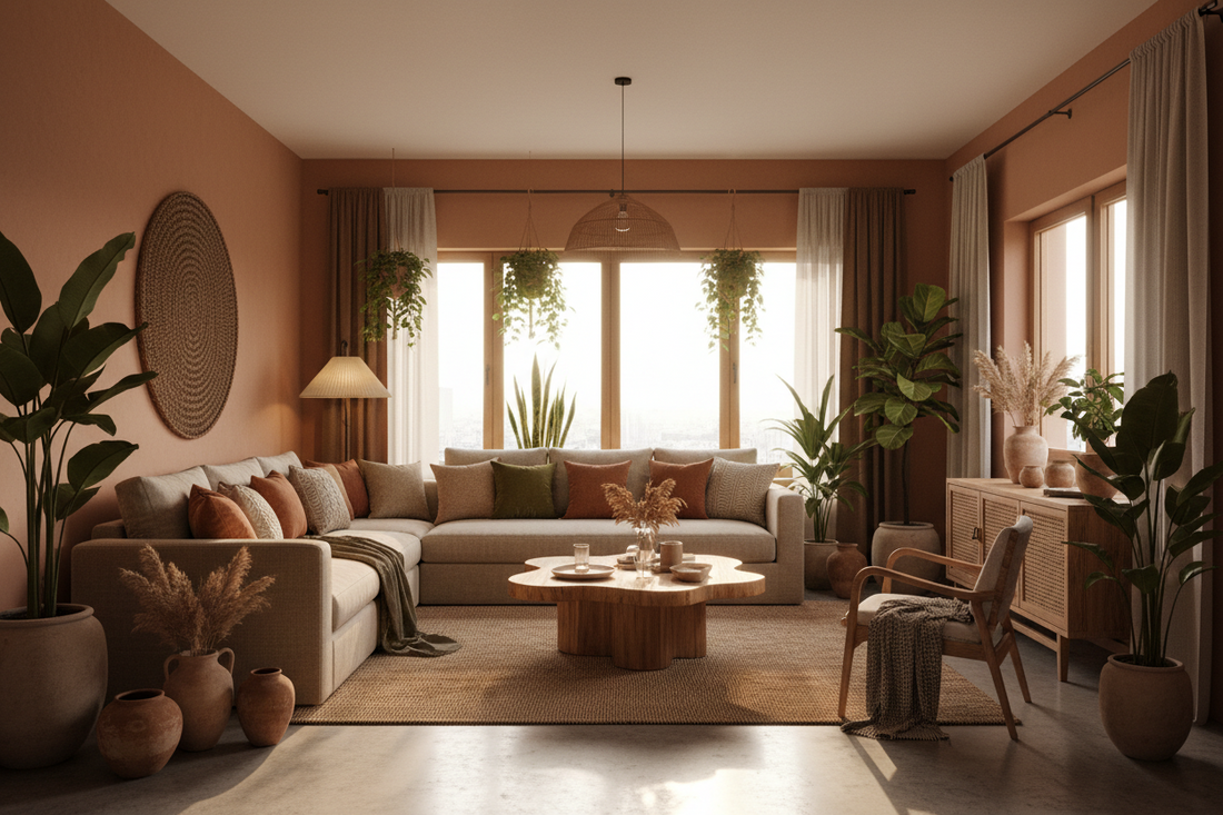 Sabitha Harish’s Cozy Earth-Inspired 3BHK Home in Navi Mumbai