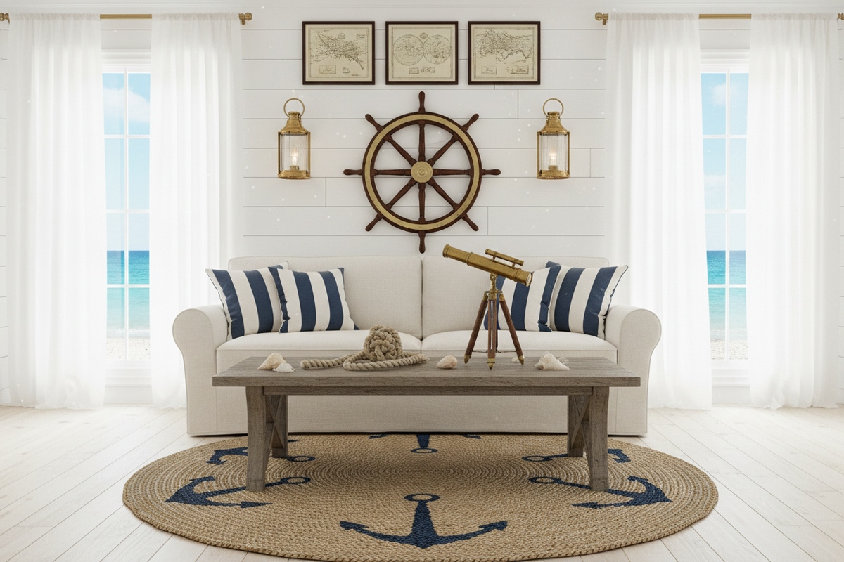Sail into Style: 7 Nautical Design Tips to Refresh Your Home
