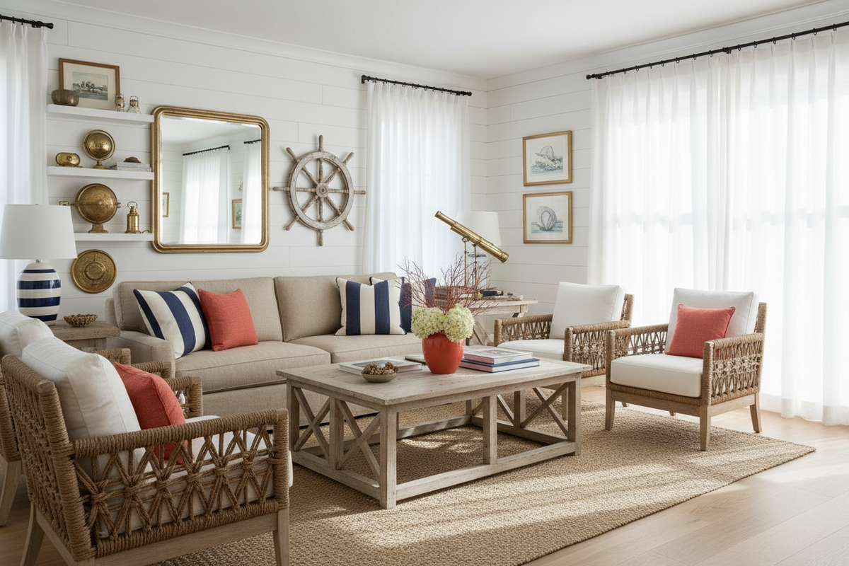 Sail Into Style: Embracing Nautical-Inspired Interior Colors