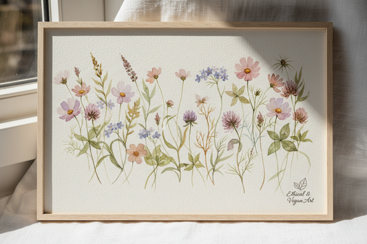 Sandrine Maugy – Vegan Botanical Watercolour Artist & Ethical Painter