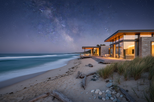 Sandy Shores and Starry Homes: Designing Your Luxe Coastal Retreat