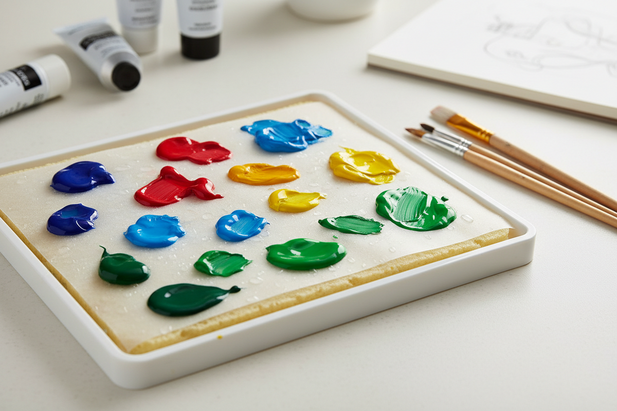 Say Goodbye to Dried Paint with Masterson Professional Stay Wet Palettes