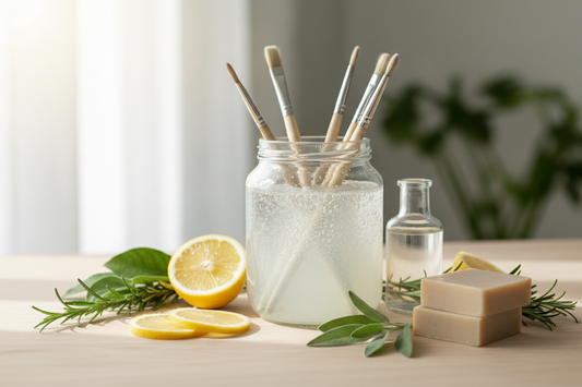 Say Goodbye to Harmful Chemicals: Discover Less Toxic Brush Cleaning Solutions