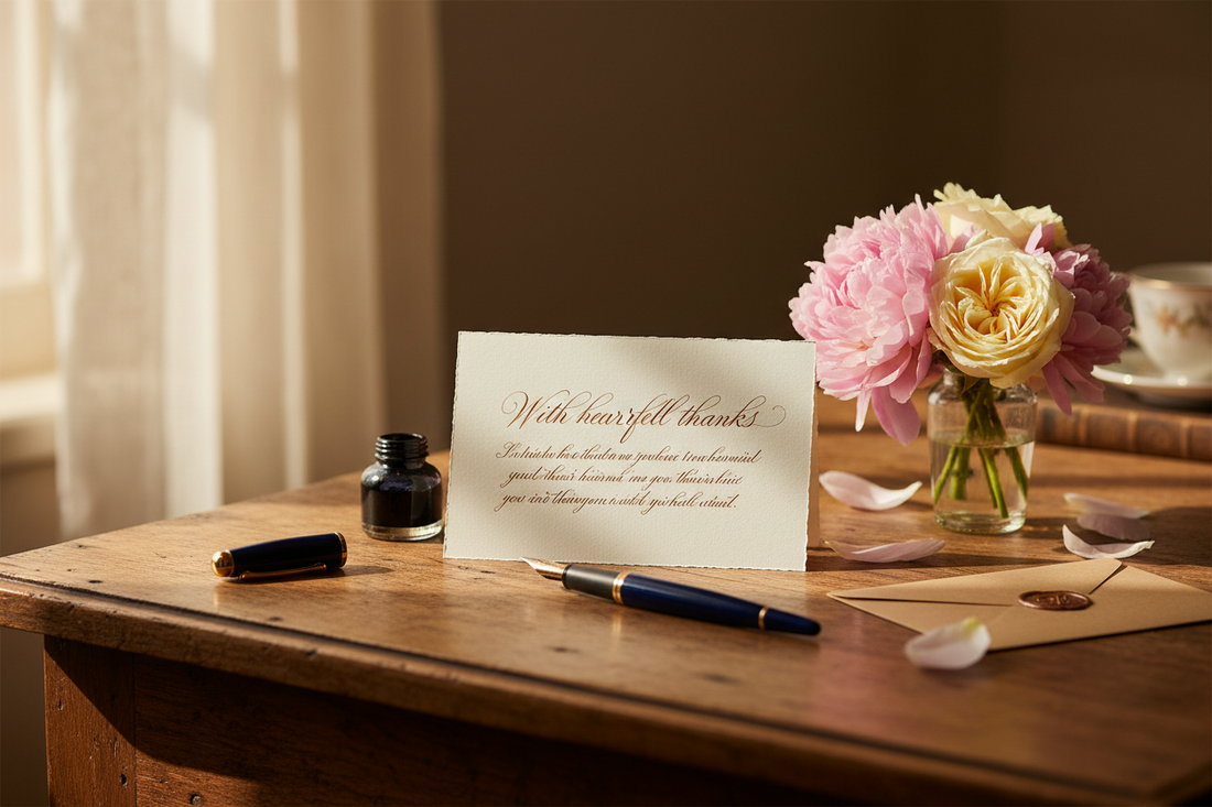 Say It With Words: Crafting the Perfect Thank You Note