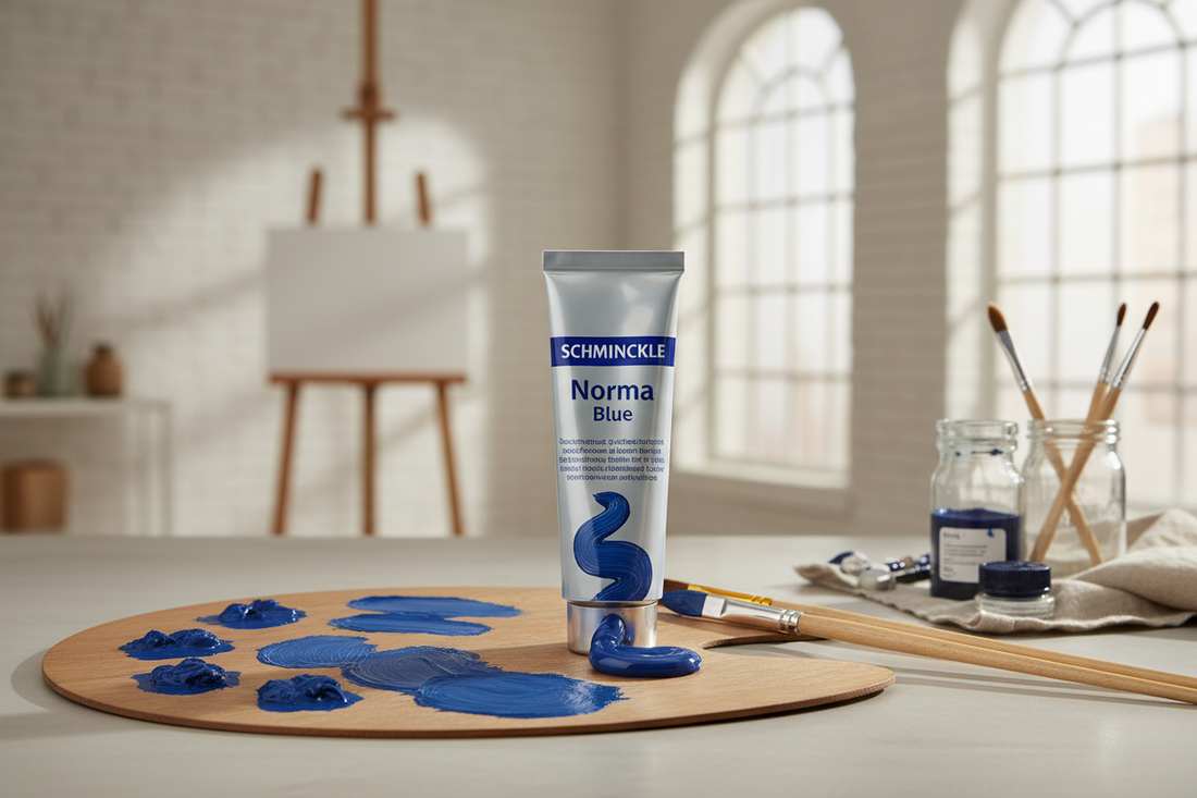 Schmincke Norma Blue Review: The Perfect Blend of Tradition & Innovation in Oil Painting
