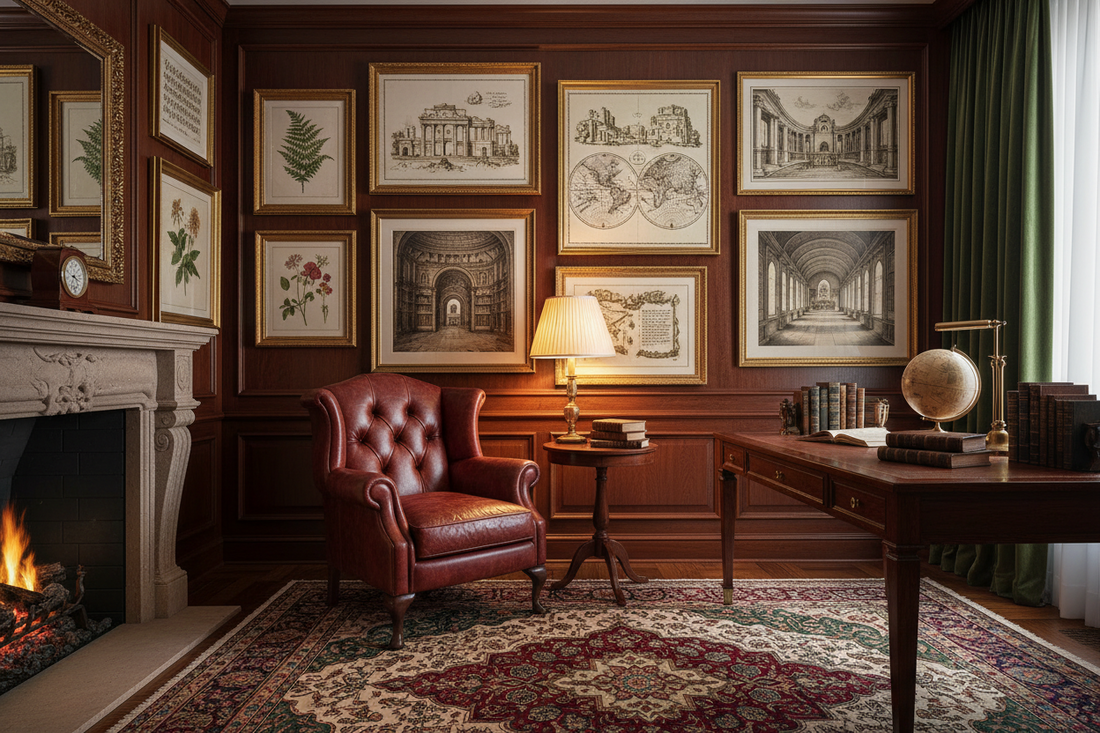 Scholarly Chic: Elevate Your Interiors with Academia Wall Art