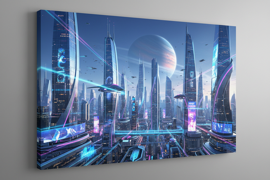 Science Fiction and Futurism: Canvas Prints That Explore the Future