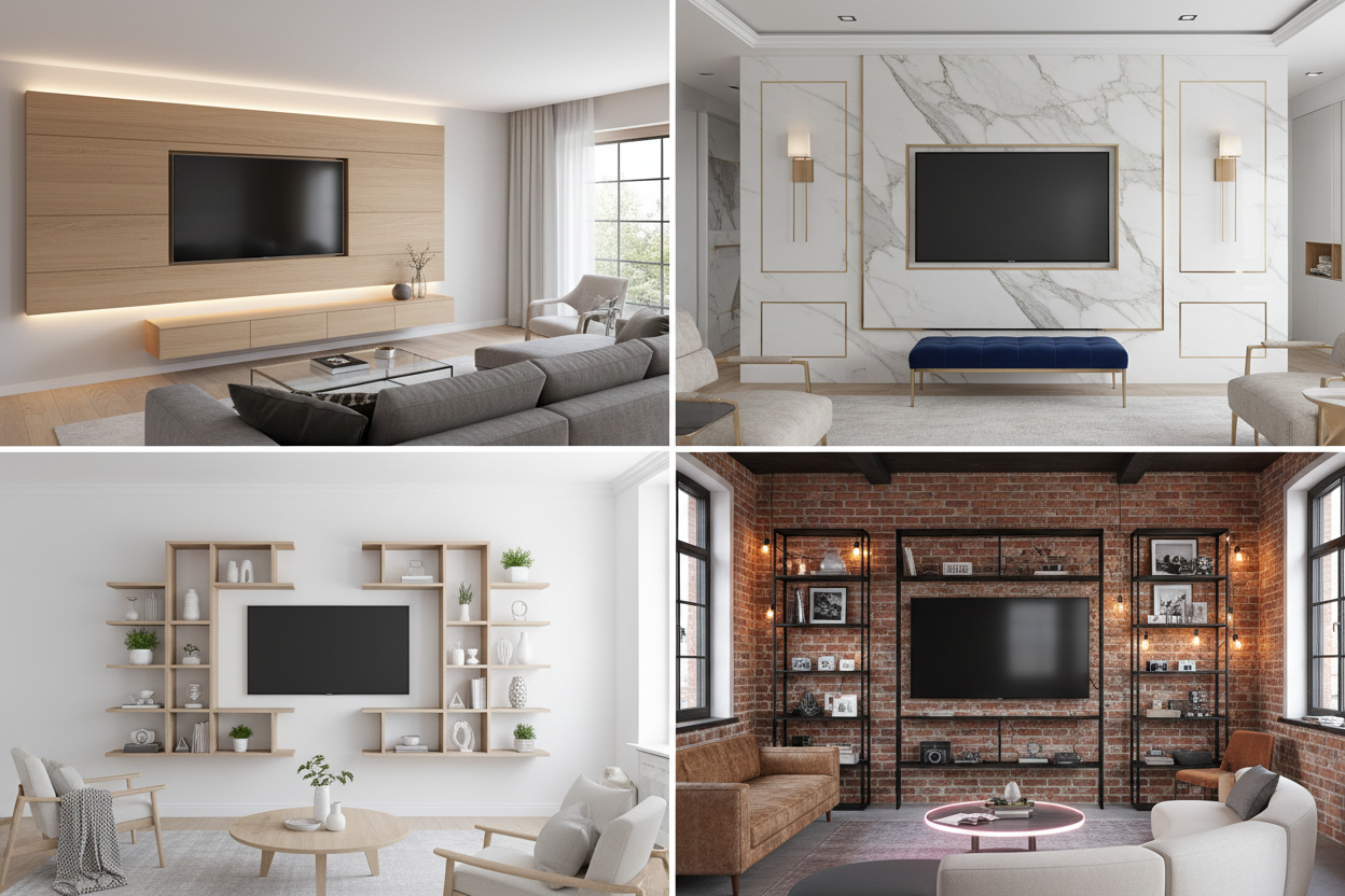 Screen Dreams: 5 Modern TV Wall Designs You’ll Love – Wallpics