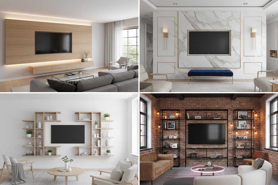 Screen Dreams: 5 Modern TV Wall Designs You’ll Love