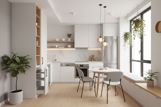 Seamless Living: Open Kitchen and Dining Room Ideas for Small Apartments