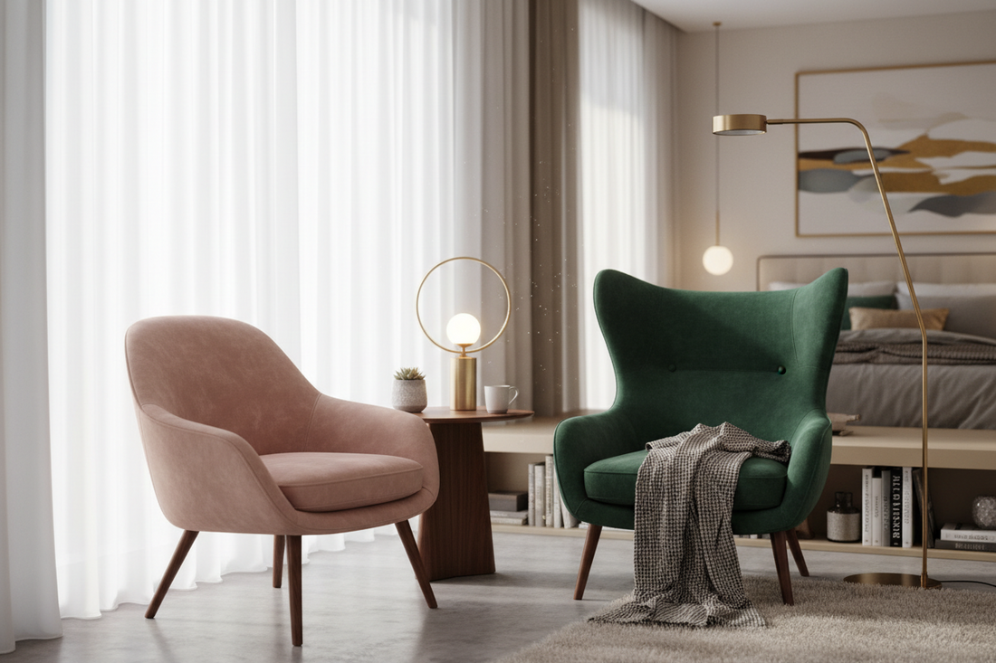 Seating in Style: Transform Your Bedroom with Chic and Comfy Chair Designs