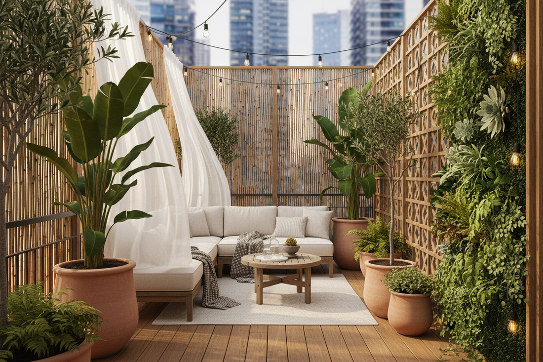 Secluded Serenity: 6 Creative Balcony Privacy Solutions