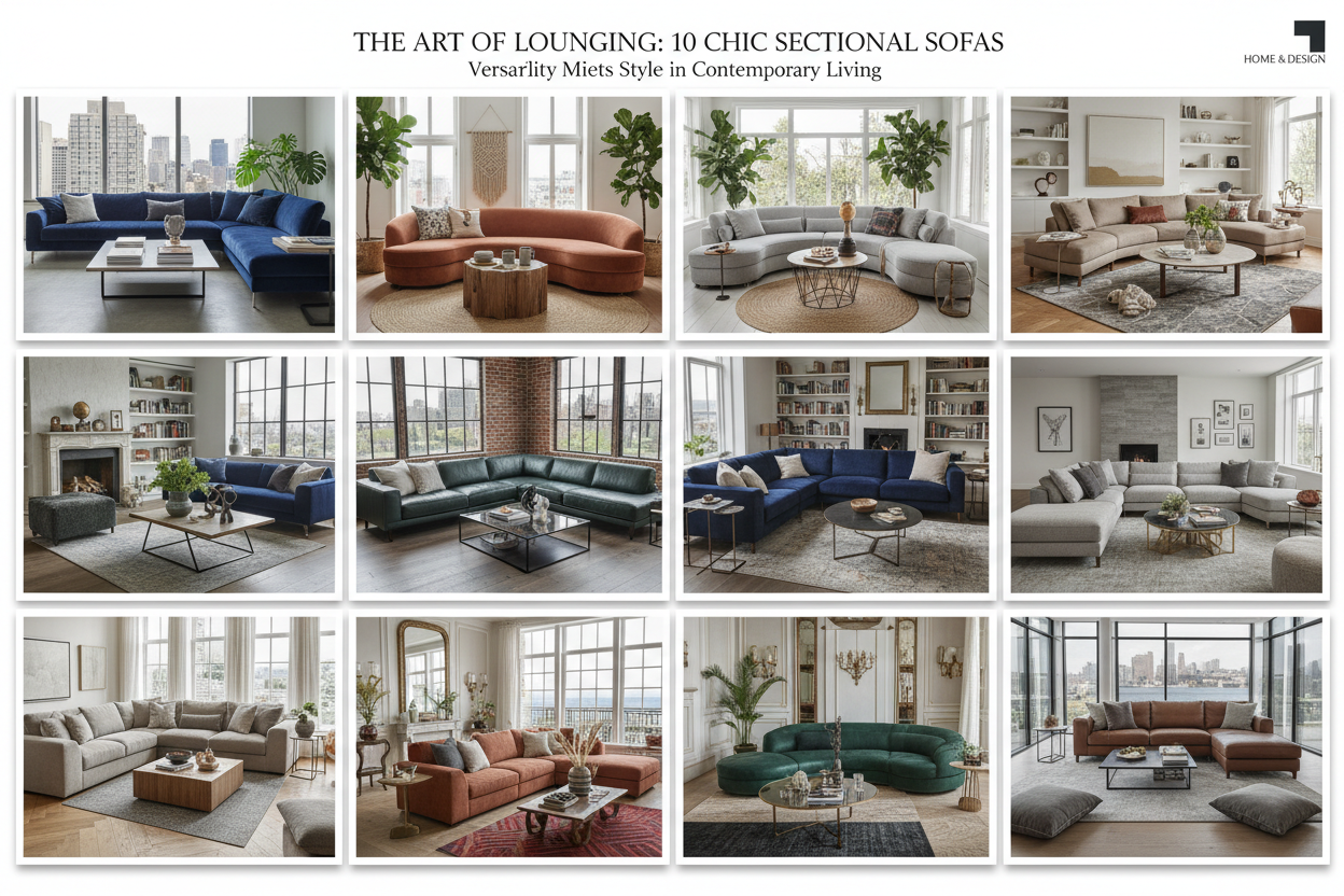 Sectional Style: 10 Chic Sofa Designs for Every Living Room