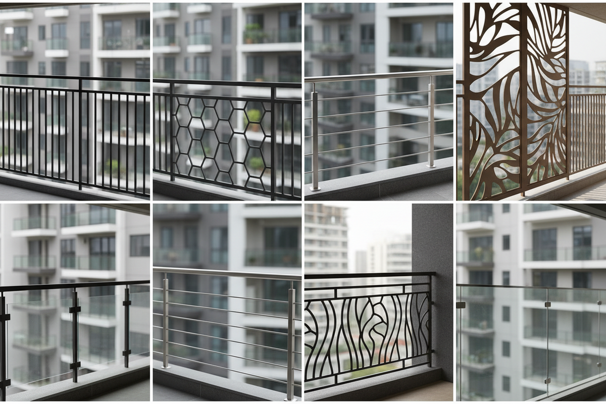 Secure Your Balcony: 8 Modern Safety Grill Designs for Apartments