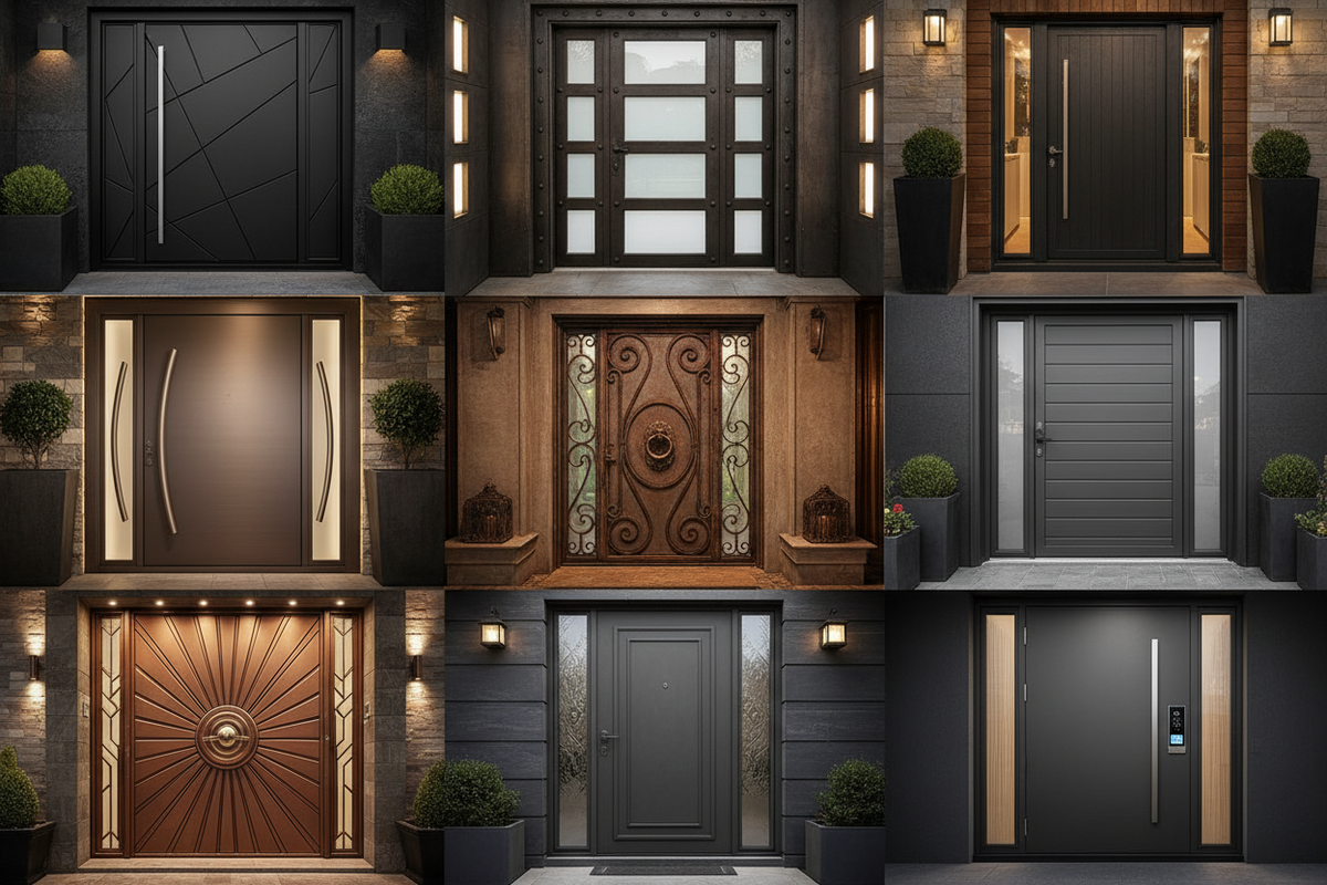 Secure Your Home in Style: 7 Stunning Metal Door Ideas
