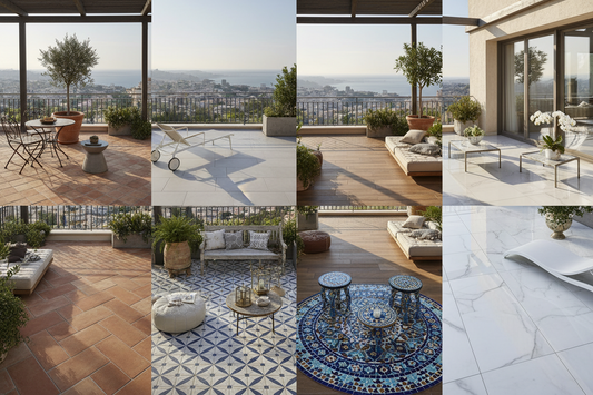 Seven Distinguished Balcony Tile Styles for a Polished Look