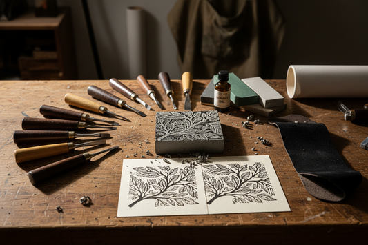 Sharp Tools, Sharp Prints: Advanced Sharpening Secrets for Linocut Art