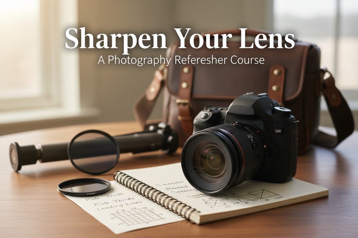 Sharpen Your Lens: Photographer Refresher Course