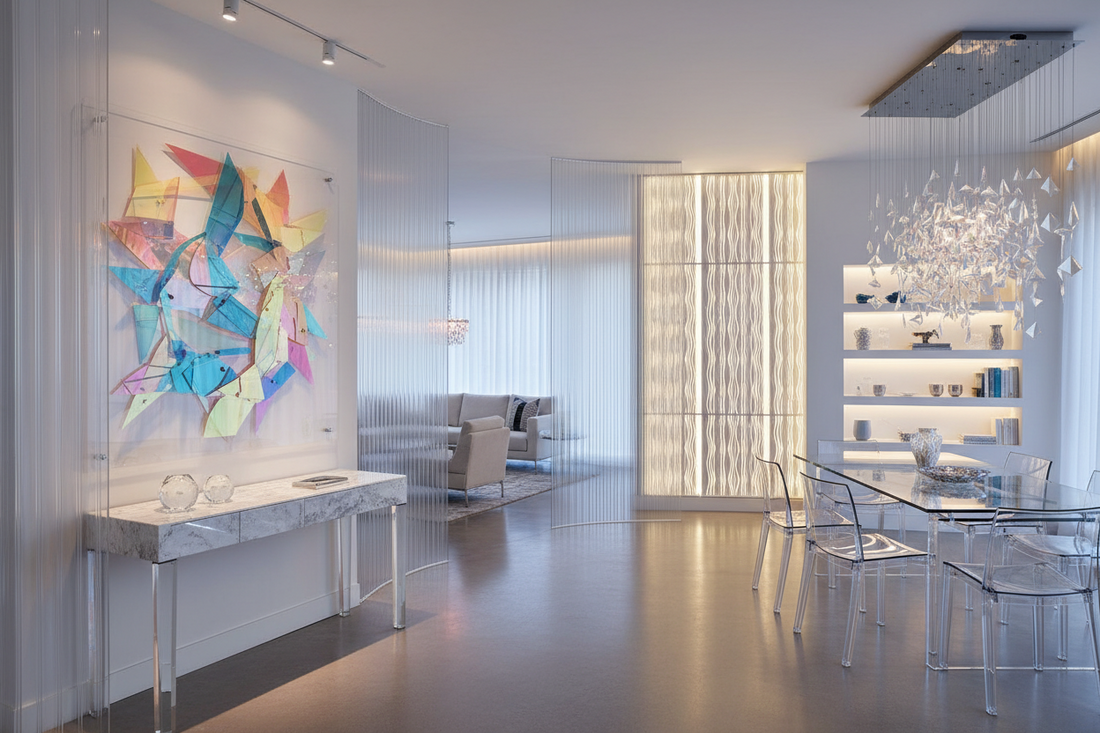 Shimmer and Shine: Innovative Acrylic Sheet Ideas for Stylish Homes