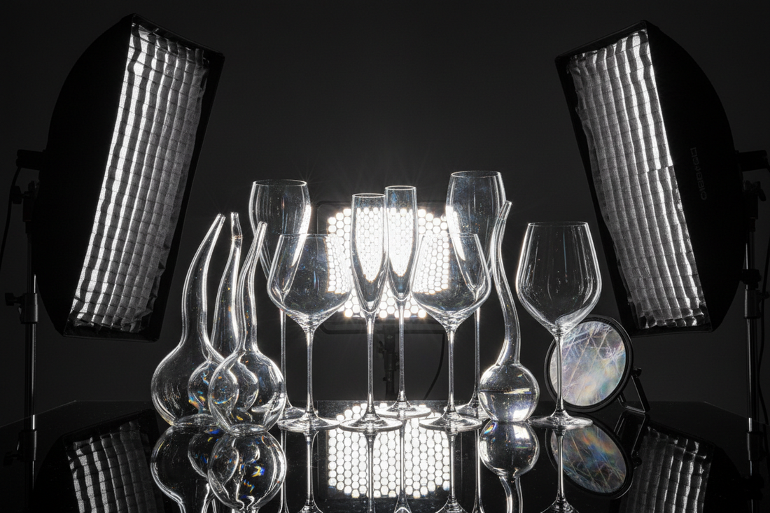 Shimmer and Shine: Techniques for Photographing Glassware