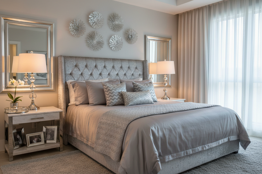 Silver Bedroom Styling Ideas for a Luxe Touch