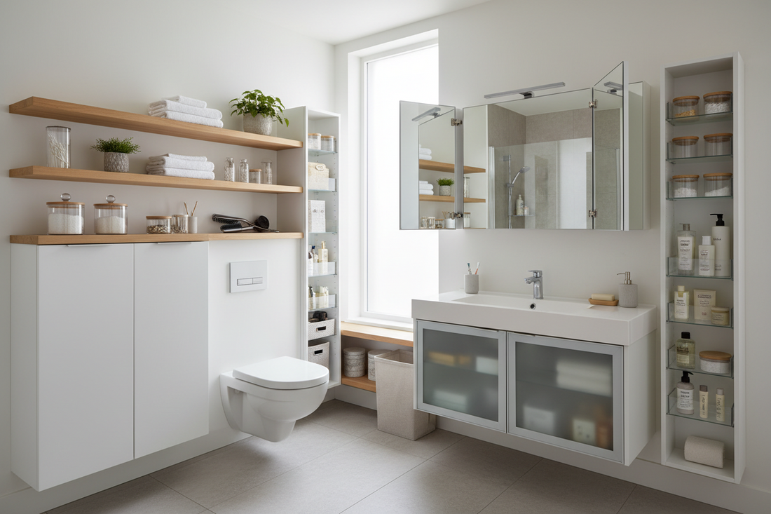 Six Practical Strategies for Integrating Storage Cabinets in Compact Bathrooms