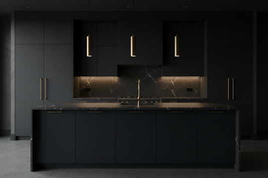 Sleek & Sophisticated: Dark Kitchen Design Tips