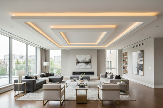 Sleek & Stylish: 6 L-Shaped False Ceiling Designs to Transform Your Space