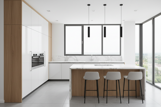 Sleek & Stylish: Modern L-Shaped Kitchen Designs You’ll Love