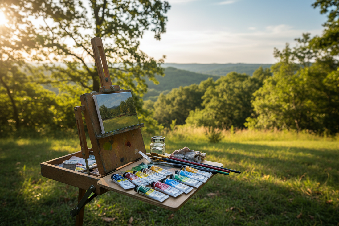 Small-Size Oil Paint Tubes: The Secret to Effortless Plein Air Painting