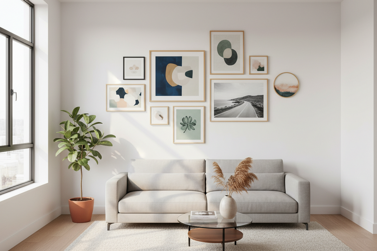 Small Spaces, Grand Visions: Maximizing Aesthetics with Strategic Canvas Placement