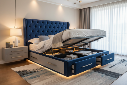 Space-Saving Luxury: Transform Your Bedroom with Innovative Storage Bed Ideas