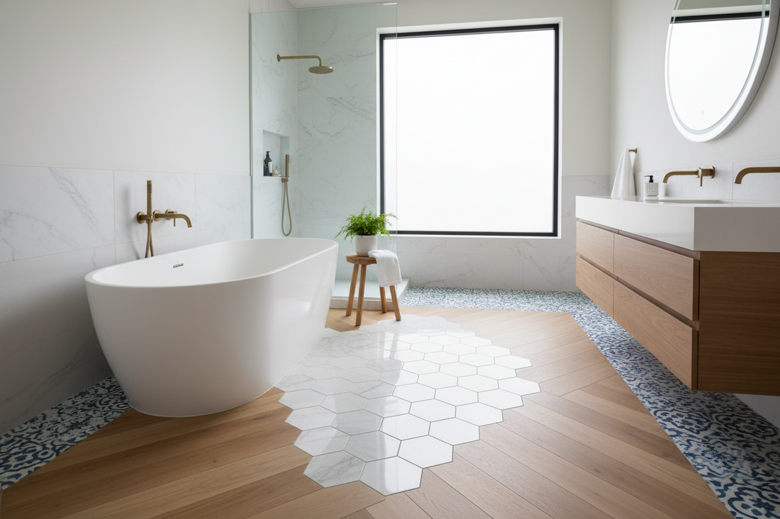 Spectacular Bathroom Flooring Concepts That Transform Ordinary Spaces