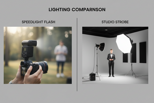 Speedlight or Strobe Flash: Which Lighting Gear Fits Your Photography Best?