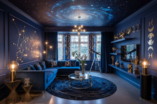 Starlit Spaces: Decorating with Zodiac Signs and Constellations