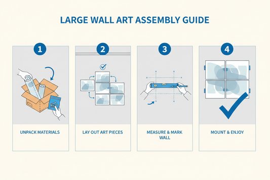 Step-by-Step Guide to Assembling Your Large Wall Art