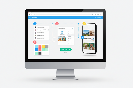 Step-by-Step Guide to Designing and Creating Your Own Custom Phone Case Online