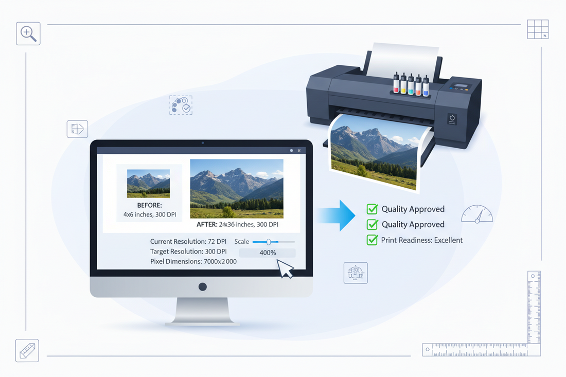 Step-by-Step Guide to Enlarging Photos for Print Without Losing Quality