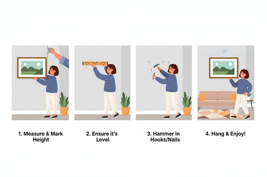 Step-by-Step Tips for Hanging Wall Art