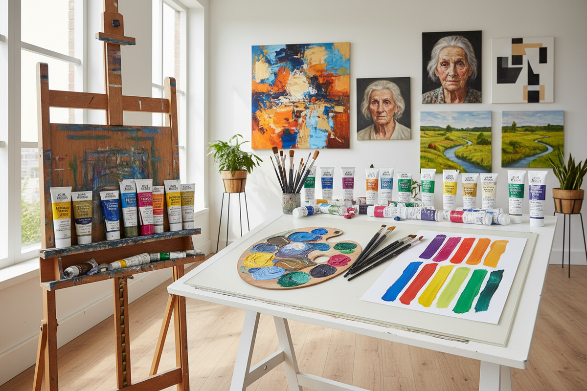 Step Up Your Painting Game with New Masters Acrylic Colours: Perfect for Every Style