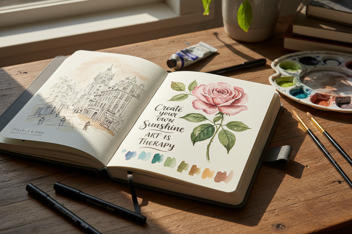 Stillman & Birn Sketchbook Review: A Game-Changer for Creative Journaling