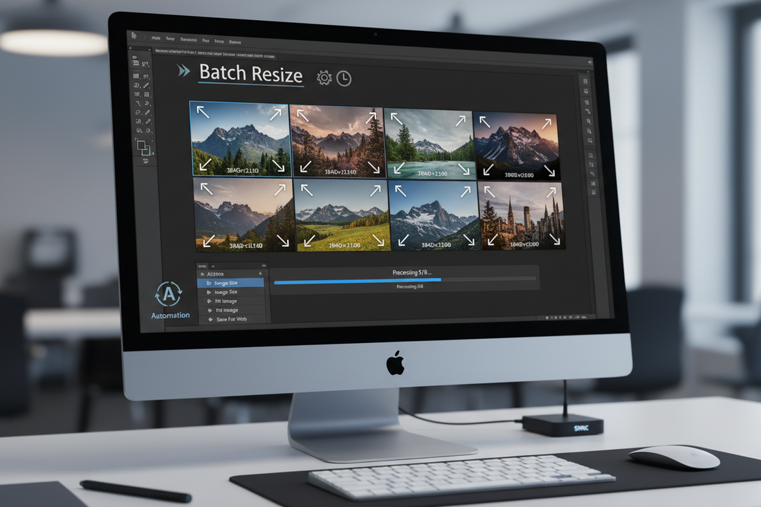 Streamline Your Workflow: How to Resize Multiple Images at Once in Photoshop