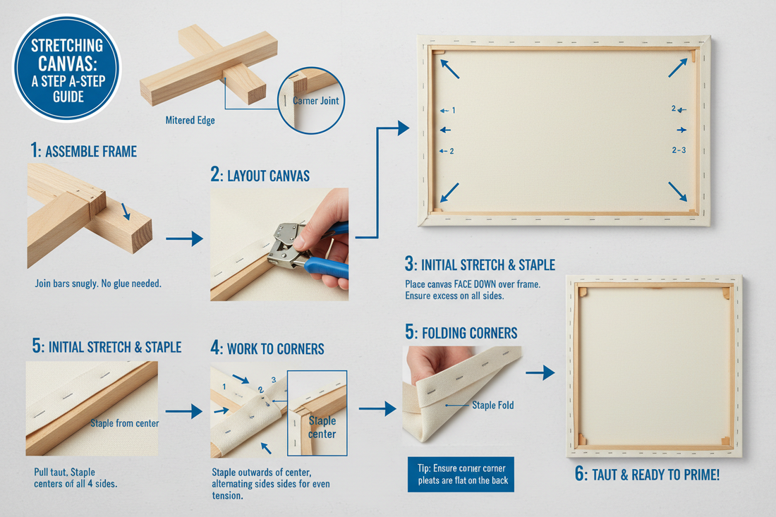 Stretch Your Canvas the Right Way: A Comprehensive Visual Guide