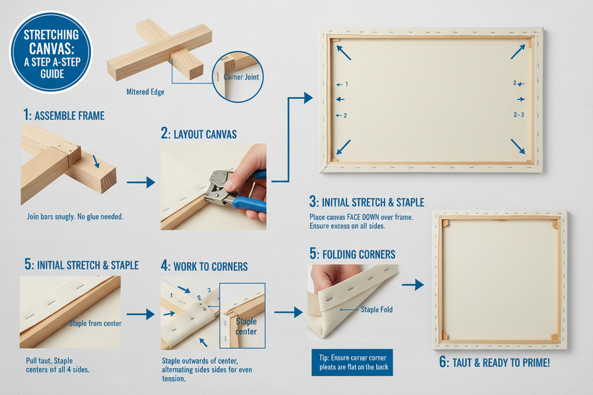 Stretch Your Canvas the Right Way: A Comprehensive Visual Guide