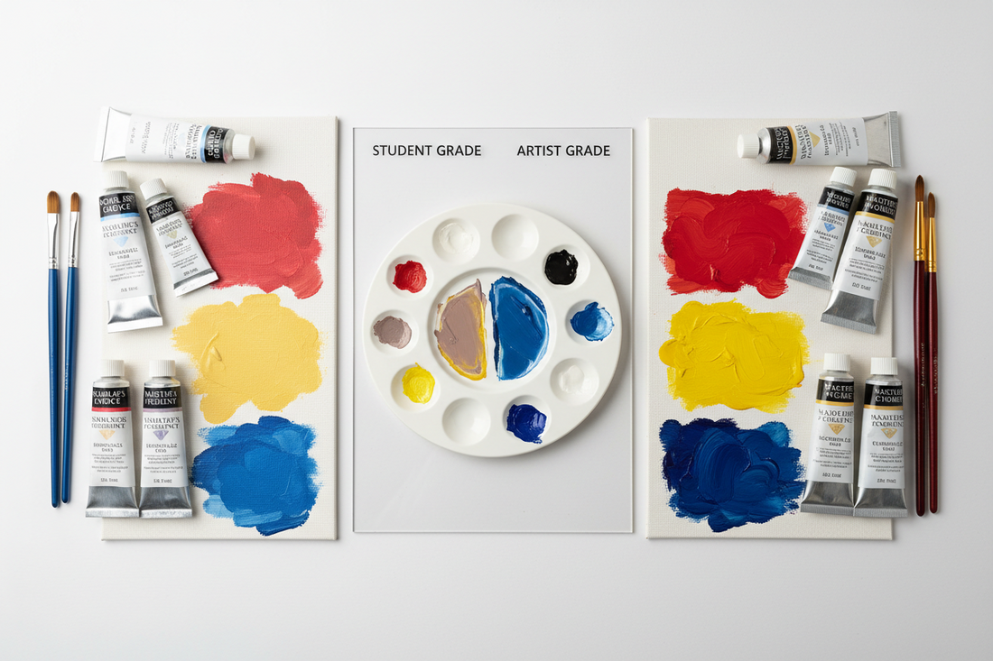 Student vs Artist Acrylics: Choosing the Right Paint for Stunning Results