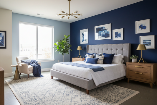 Stunning Blue Wall Colour Combinations for Bedrooms You’ll Want to Copy
