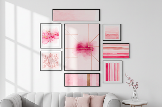Stunning Pink Wall Art Inspirations You’ll Adore